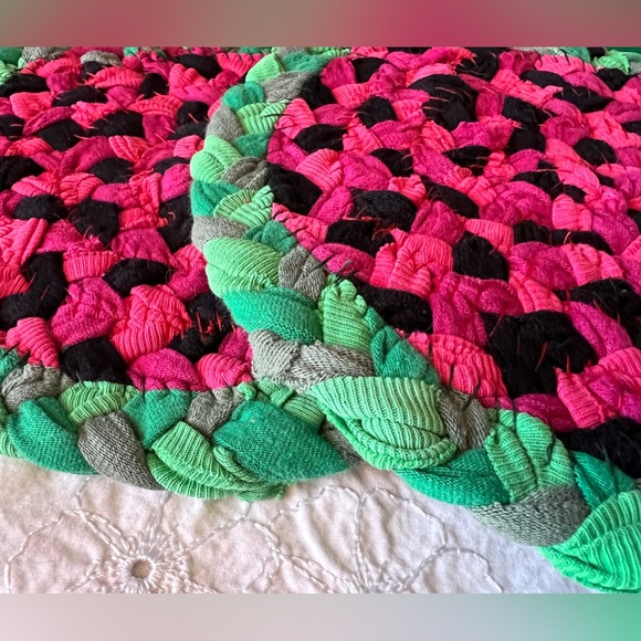 Braided Trivet Potholder Set of 2 - Picture 2 of 13